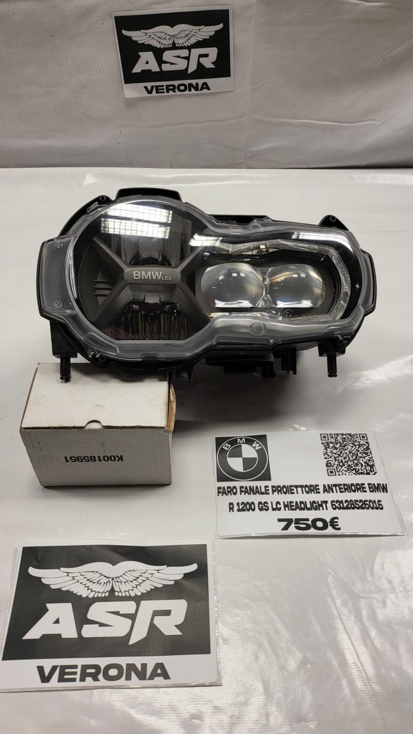 FARO FANALE HEADLIGHT ANTERIORE PER BMW R 1200 GS LC K50 K51 DAL 2013 AL 2018 - immagine 2