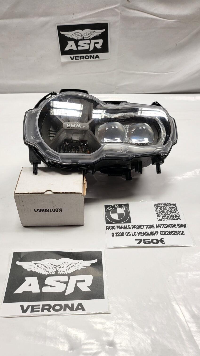 FARO FANALE HEADLIGHT ANTERIORE PER BMW R 1200 GS LC K50 K51 DAL 2013 AL 2018