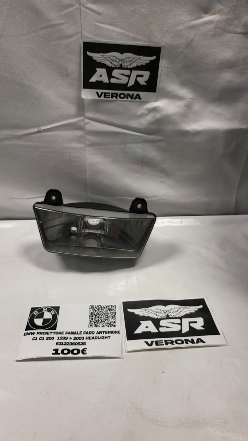 FANALE FARO HEADLIGHT ANTERIORE  PER BMW C1 C1 200 DAL 1999 AL 2003 - immagine 4