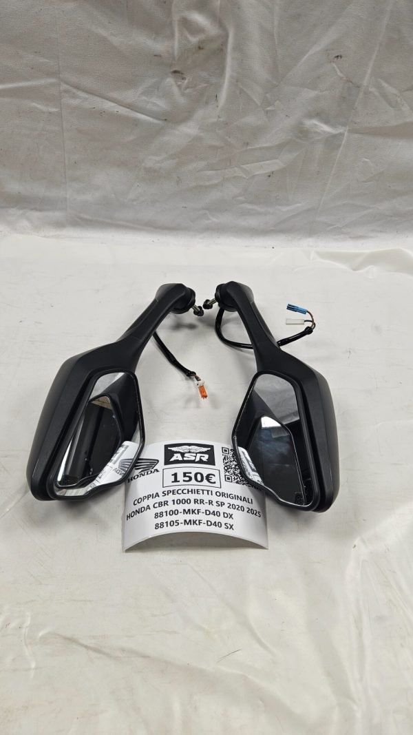 COPPIA SPECCHIETTI ORIGINALI HONDA CBR 1000RR-RSP 2020 2025