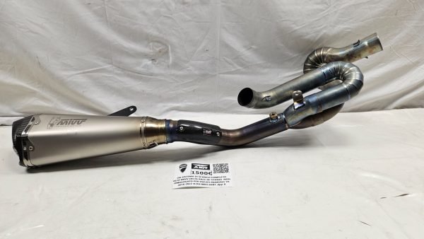 SISTEMA DI SCARICO 3/4 SEMICOMPLETO MIVV DELTA RACE DUCATI PANIGALE V4 2018 2022