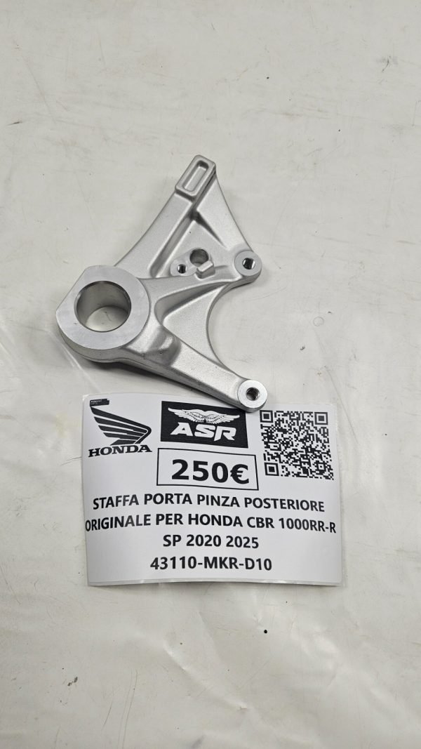 STAFFA PORTA PINZA POSTERIORE PER HONDA CBR 1000 RR-R SP 2020 2025
