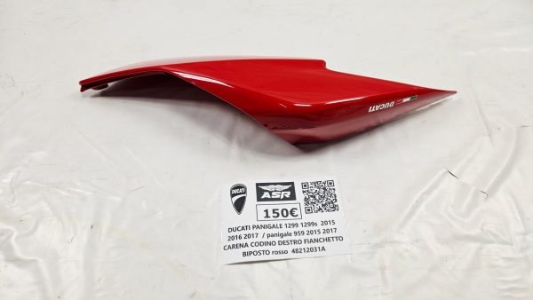 CARENA CODINO DESTRO BIPOSTO ROSSO PER DUCATI PANIGALE 1299 959