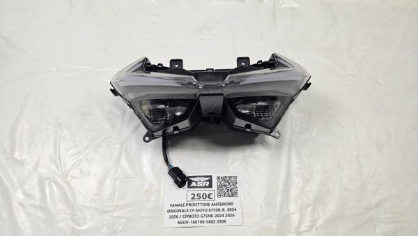 FANALE FARO PROIETTORE ANTERIORE ORIGINALE CF MOTO 675SR-R 2024 2026