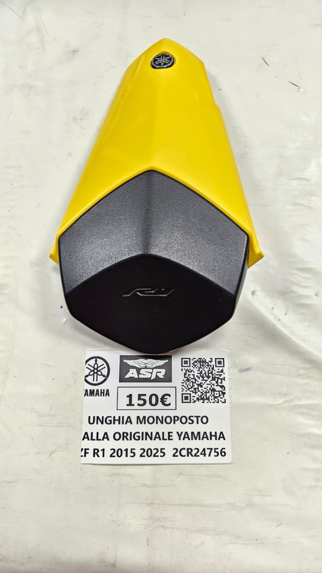 UNGHIA MONOPOSTO ORIGINALE GIALLA PER YAMAHA YZF R1 2015 2025