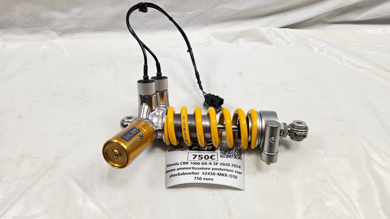 MONO AMMORTIZZATORE OHLINS PER HONDA CBR 1000RR-R SP 2020 2025