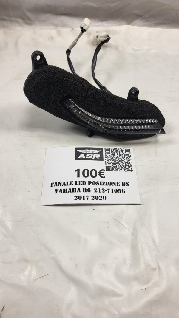 COPPIA FANALI LED ANTERIORI ORIGINALI PER YAMAHA YZF R6 2017 2026