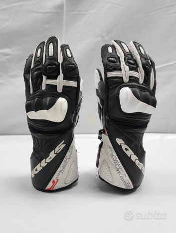 SPIDI GUANTO STS R2 PELLE DONNA BIANCO NERO taglia