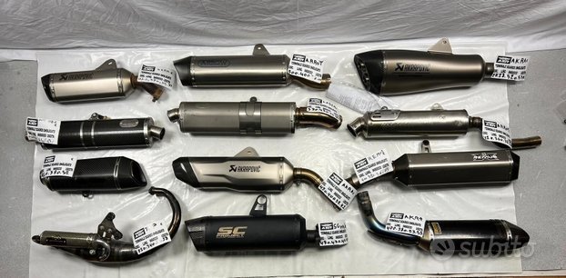 TERMINALI DI SCARICO AKRAPOVIC ARROW SPARK GPR LAS
