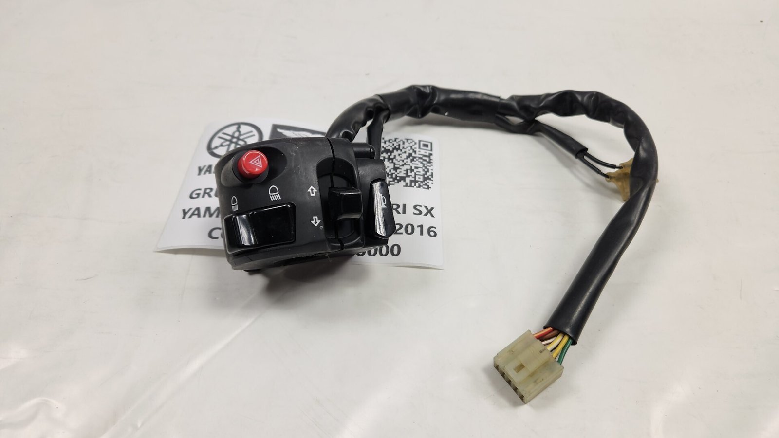 GRUPPO INTERRUTTORI SINISTRO DEVIO LUCI PER YAMAHA YZF R6 2008 2016