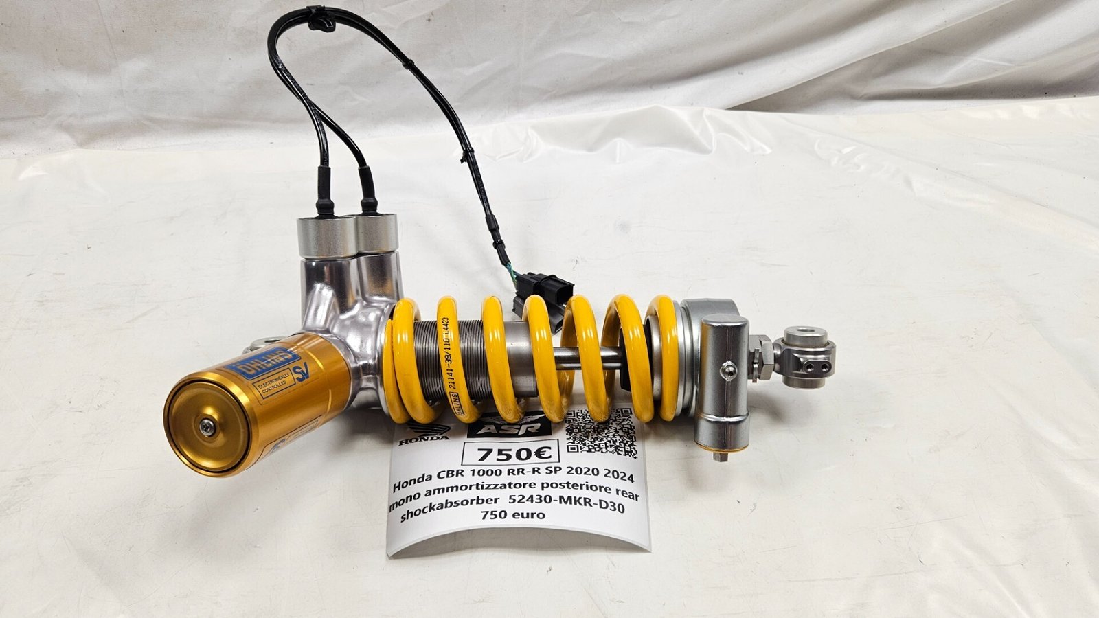 MONO AMMORTIZZATORE OHLINS PER HONDA CBR 1000RR-R SP 2020 2025
