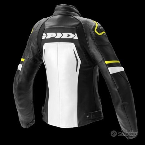 Giacca in pelle Evorider 2 Donna bianco nero giall - immagine 2