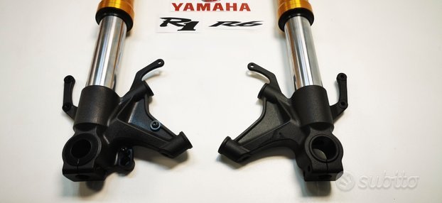 COPPIA FORCELLE ORIGINALI FRONT FORK YAMAHA YZF R1 - immagine 2