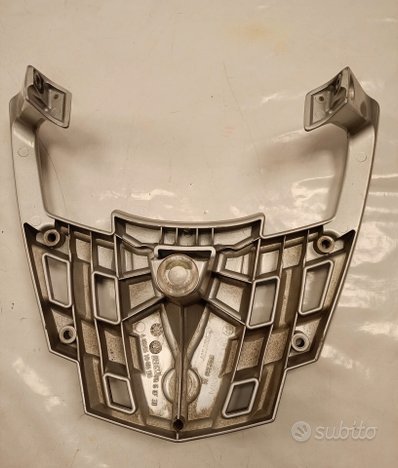 PIASTRA PORTAPACCHI POSTERIORE ARGENTO BMW R1200 G - immagine 2