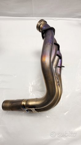 COLLETTORI TITANIO ORIGINALI YAMAHA YZF R1 M R1M 2 - immagine 3