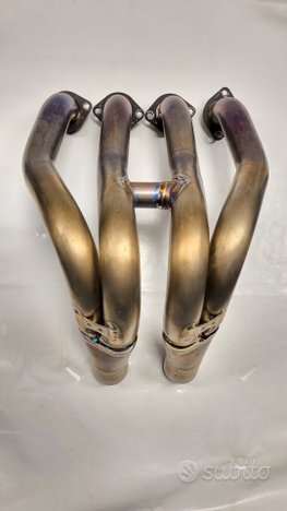 COLLETTORI TITANIO ORIGINALI YAMAHA YZF R1 M R1M 2 - immagine 4