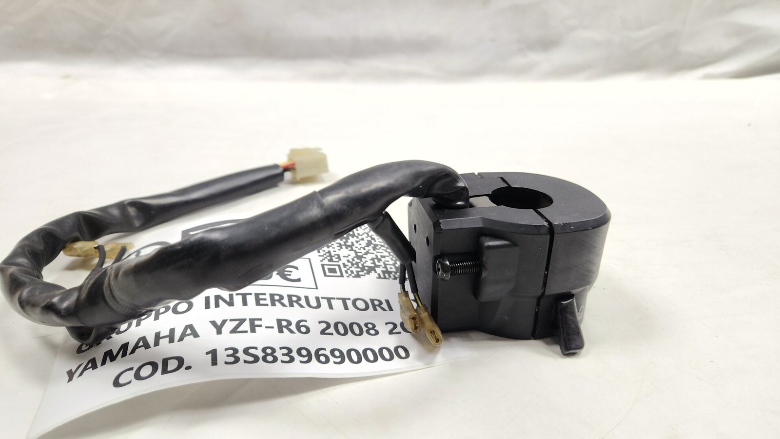 GRUPPO INTERRUTTORI SINISTRO DEVIO LUCI PER YAMAHA YZF R6 2008 2016
