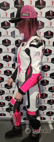 TUTA SPARTA MOTO DONNA DIVISIBILE PERSONALIZZATA S - immagine 4