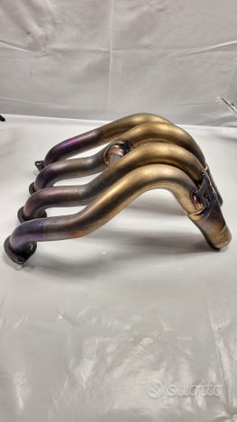 COLLETTORI TITANIO ORIGINALI YAMAHA YZF R1 M R1M 2 - immagine 5
