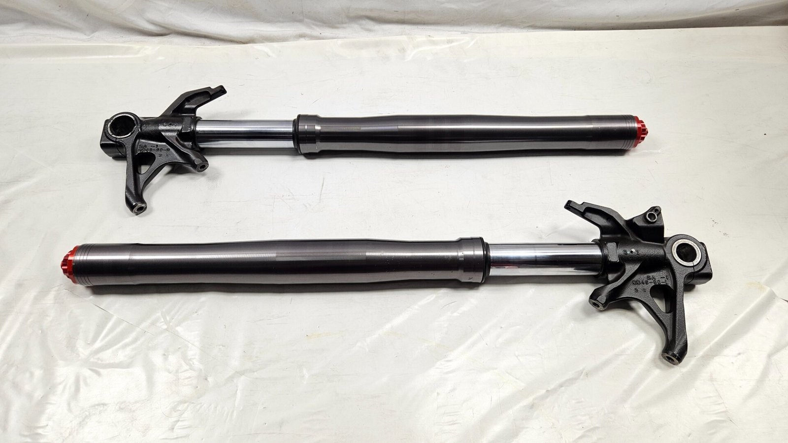 COPPIA FORCELLE ANTERIORI SHOWA CON CARTUCCE MUPO PER DUCATI PANIGALE V2 899 - immagine 5