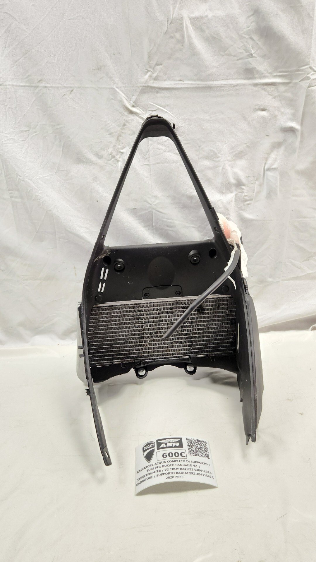 RADIATORE ACQUA COMPLETO DI SUPPORTO PER DUCATI PANIGALE V2 2020 2025 - immagine 5
