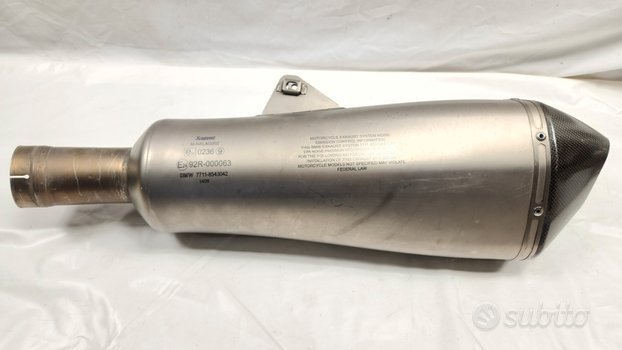 terminale scarico sportivo AKRAPOVIC BMW R1200RT R - immagine 5