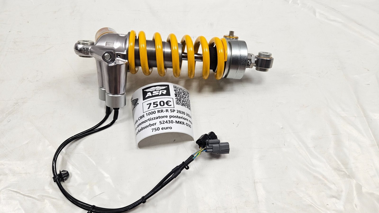 MONO AMMORTIZZATORE OHLINS PER HONDA CBR 1000RR-R SP 2020 2025
