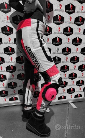 TUTA SPARTA MOTO DONNA DIVISIBILE PERSONALIZZATA S - immagine 8