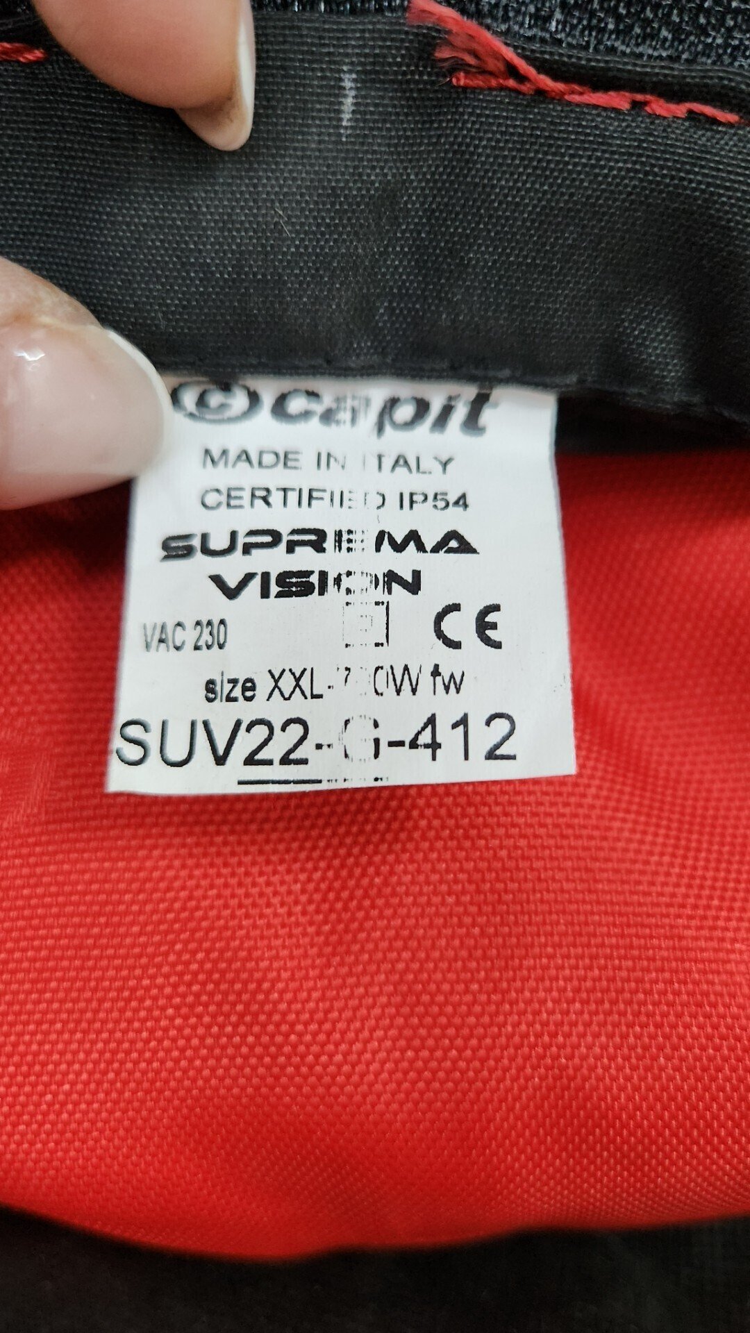 TERMOCOPERTE CAPIT SUPREMA VISION M /XXL - immagine 8