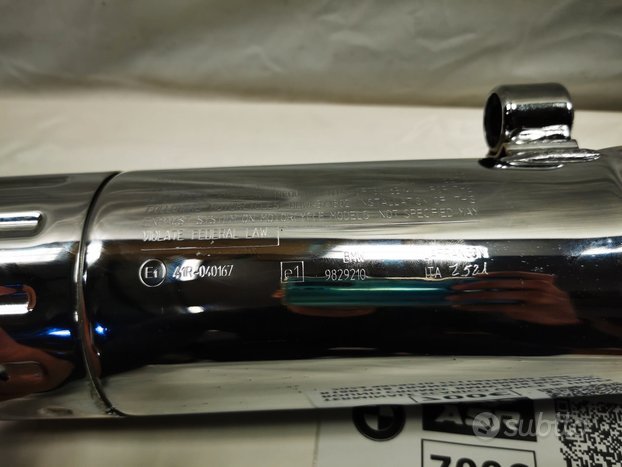 COPPIA MARMITTE ORIGINALI BMW K35 0L33 R18 B R18B - immagine 8