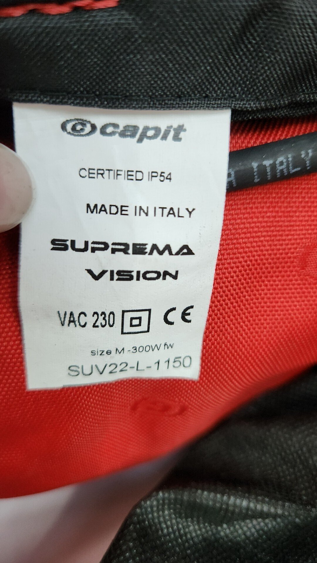 TERMOCOPERTE CAPIT SUPREMA VISION M /XXL - immagine 9