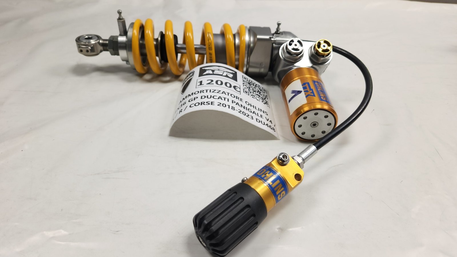AMMORTIZZATORE OHLINS TTX36 GP DUCATI PANIGALE V4 / S / R / CORSE 2018-2023 - immagine 9