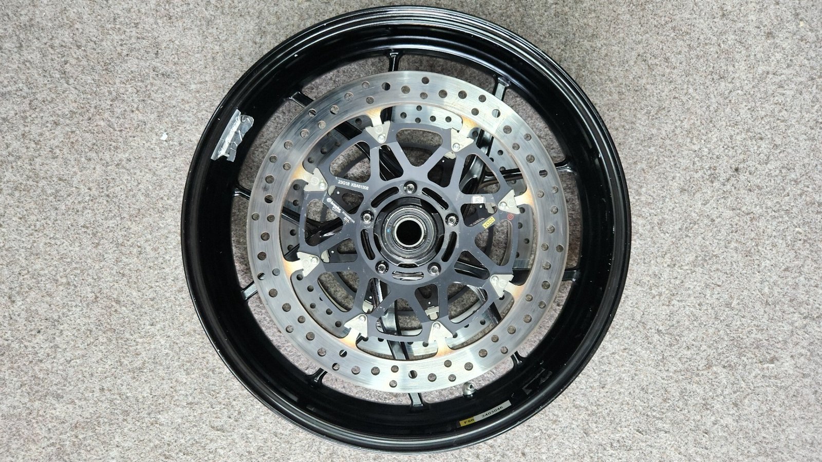 CERCHIO POSTERIORE ORIGINALE 17X5.5 DUCATI PANIGALE V2 2020 2025 - immagine 11